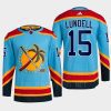 men panthers anton lundell 2022 authentic primegreen reverse retro 2.0 blue jersey