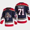 men panthers chris tierney 2022 authentic reverse retro navy jersey