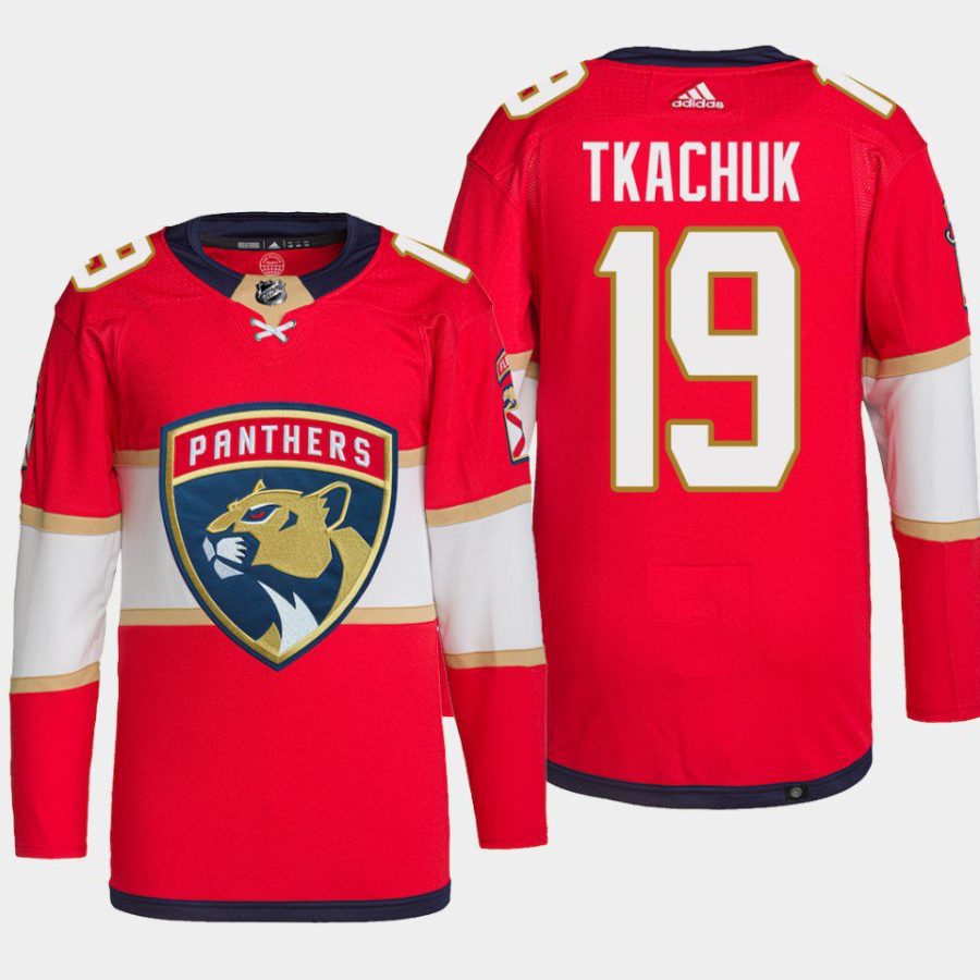 men panthers matthew tkachuk 2022 home primegreen authentic red jersey