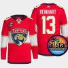 men panthers sam reinhart authentic pro 2023 nhl all star red jersey