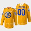 men penguins custom 2023 special warmup pennies inspired yellow jersey