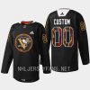 men penguins custom 2023 warmup black hockey history black jersey