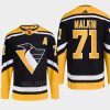 men penguins evgeni malkin 2022 authentic primegreen reverse retro 2.0 black jersey