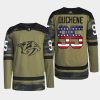 men predators matt duchene practice military appreciation 2022 camo jersey