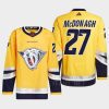 men predators ryan mcdonagh 2022 authentic primegreen reverse retro 2.0 yellow jersey