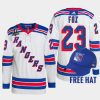 men rangers adam fox primegreen 2022 metropolitan division champions white jersey