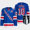 men rangers artemi panarin authentic pro 2022 stanley cup playoffs royal jersey