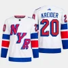 men rangers chris kreider authentic player 2024 nhl stadium series primegreen white jersey