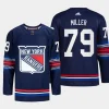 men rangers kandre miller 2023 24 authentic third alternate navy jersey