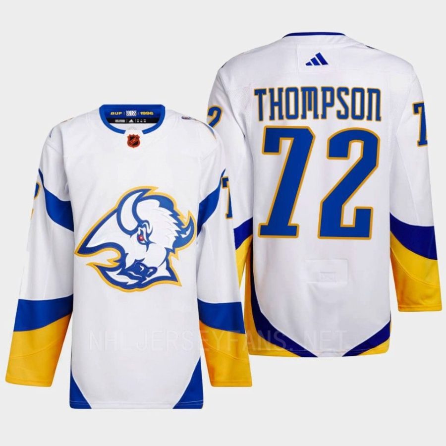 men sabres tage thompson 2022 authentic primegreen reverse retro 2.0 white jersey