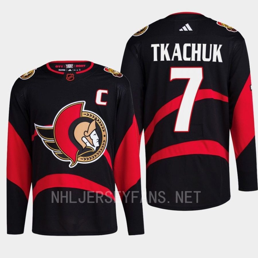 men senators brady tkachuk 2022 breakaway special edition 2.0 retro black jersey