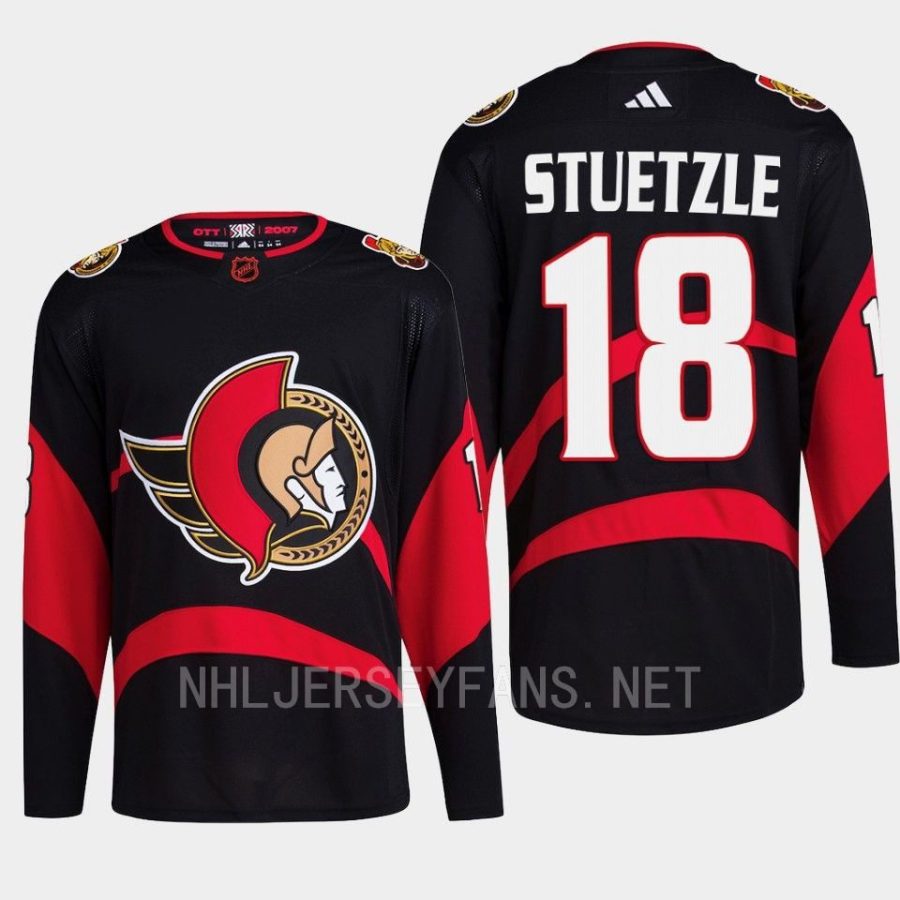 men senators tim stuetzle 2022 breakaway special edition 2.0 retro black jersey