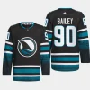 men sharks justin bailey 2023 24 authentic pro cali fin 3rd alternate black jersey