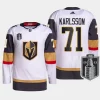 men vgk william karlsson authentic away 2023 stanley cup final white jersey