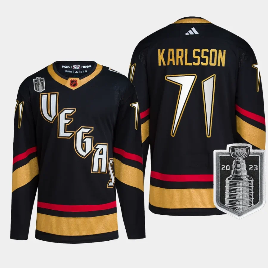 men vgk william karlsson reverse retro 2023 western conference champions black jersey