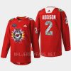 men wild calen addison 2022 warmup native american heritage red jersey