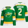 men wild calen addison 2023 24 primegreen alternate authentic player green jersey