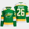 men wild connor dewar 2023 24 primegreen alternate authentic player green jersey