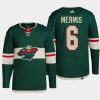 men wild dakota mermis home authentic green jersey