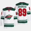 men wild frederick gaudreau primegreen away authentic pro white jersey