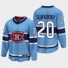 montreal canadiens juraj slafkovsky special edition 2.0 2022 breakaway player retro jersey blue