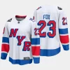 new york rangers adam fox 2024 nhl stadium series breakaway player jersey white