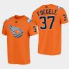 oilers warren foegele orange special edition reverse retro 2.0 t shirt