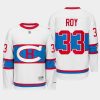 patrick roy canadiens white winter classic 2016 throwback jersey