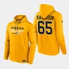 penguins erik karlsson gold authentic pro pullover hoodie