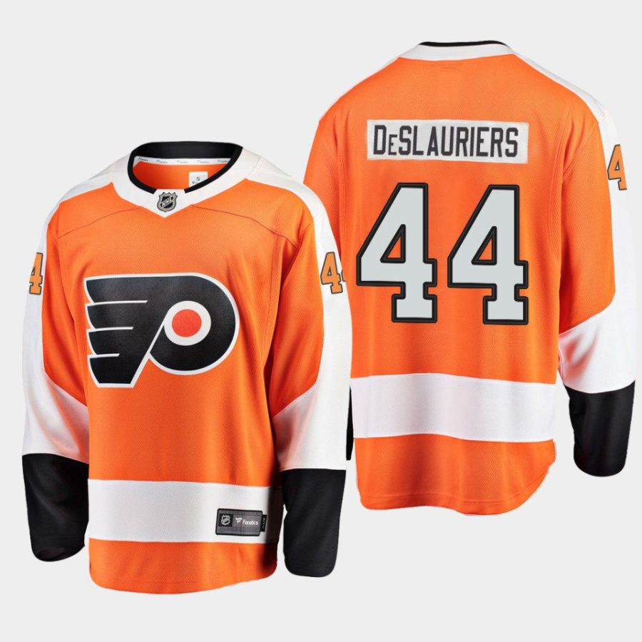 philadelphia flyers nicolas deslauriers home breakaway player jersey orange