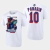 rangers artemi panarin white 2022 metropolitan division champs mascot tee