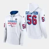 rangers erik gustafsson white 2024 nhl stadium series authentic pro hoodie