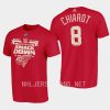 red wings ben chiarot red smack down wwe collab t shirt