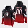 sabres custom black red 2022 23third logo goathead color crash hoodie