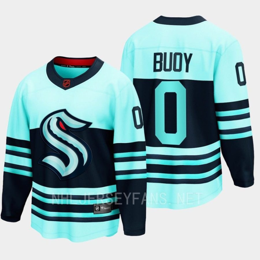 seattle kraken buoy special edition 2.0 2022 breakaway retro jersey teal