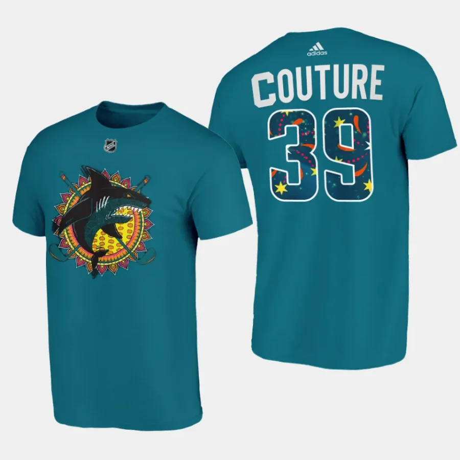 sharks logan couture teal diwali night t shirt