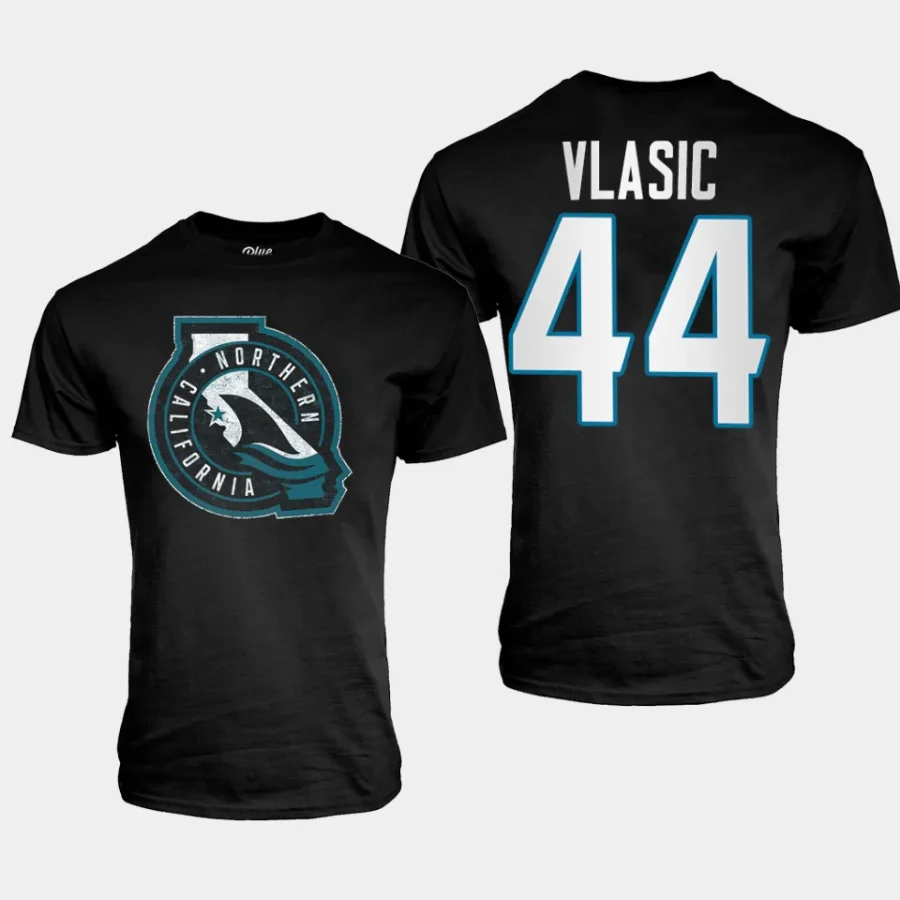 sharks marc edouard vlasic black cali fin 3rd stormy sea t shirt