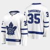 toronto maple leafs ilya samsonov away 2022 breakaway player jersey white