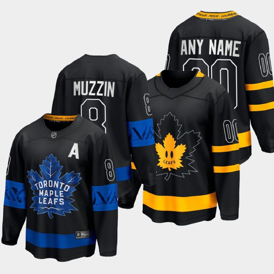 toronto maple leafs jake muzzin alternate 2022 drew house jersey black