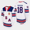 usa jimmy snuggerud 2023 iihf world junior championship jersey white