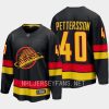 vancouver canucks elias pettersson alternate 2023 24 breakaway player jersey black