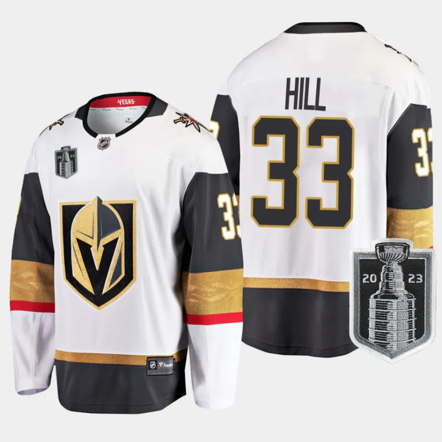 vegas golden knights adin hill 2023 stanley cup final away breakaway player jersey white