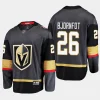 vegas golden knights tobias bjornfot alternate breakaway player jersey black