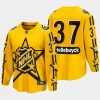 winnipeg jets connor hellebuyck 2024 nhl all star game breakaway jersey yellow