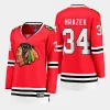 women blackhawks petr mrazek red home breakaway player jersey