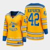 women blues kasperi kapanen yellow 2022 special edition 2.0 breakaway player retro jersey