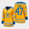 women blues torey krug yellow 2022 special edition 2.0 breakaway retro jersey