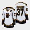 women bruins patrice bergeron white 2022 special edition 2.0 breakaway player retro jersey