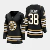 women bruins patrick brown black 2023 24 100th anniversary premier breakaway player jersey