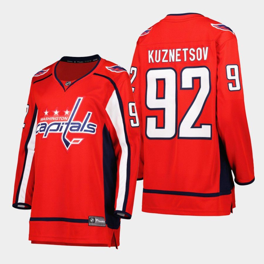 women capitals evgeny kuznetsov red home premier jersey